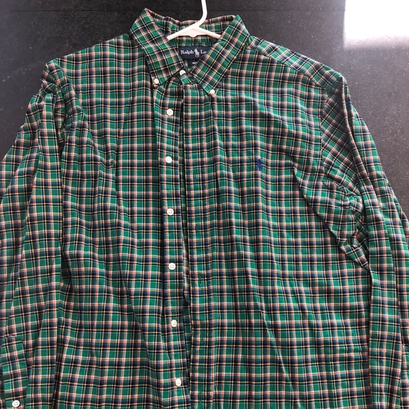 Polo by Ralph Lauren Custom Fit Button Down Shirt - Picture 1 of 4